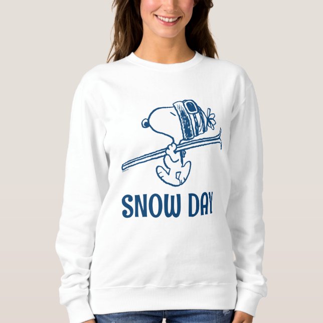 Sweatshirt cacahuètes | Snoopy Ski Trip (Devant)