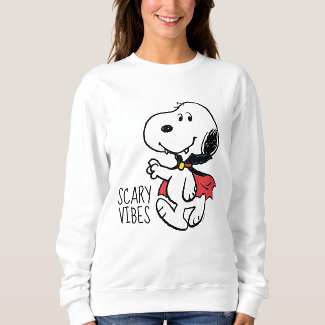 Sweatshirt cacahuètes | Snoopy Smiling Vampire (Devant)