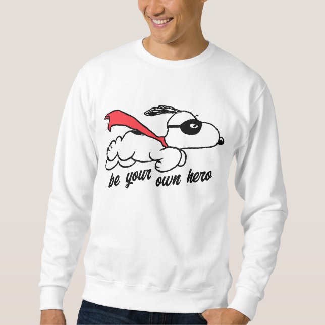 Sweatshirt cacahuètes | Snoopy Super Hero (Devant)