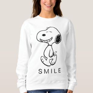 Sweatshirt cacahuètes   Snoopy Super Smile
