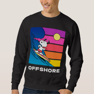 Sweatshirt cacahuètes   Snoopy Surfing