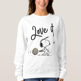 Sweatshirt cacahuètes | Snoopy Tennis Player