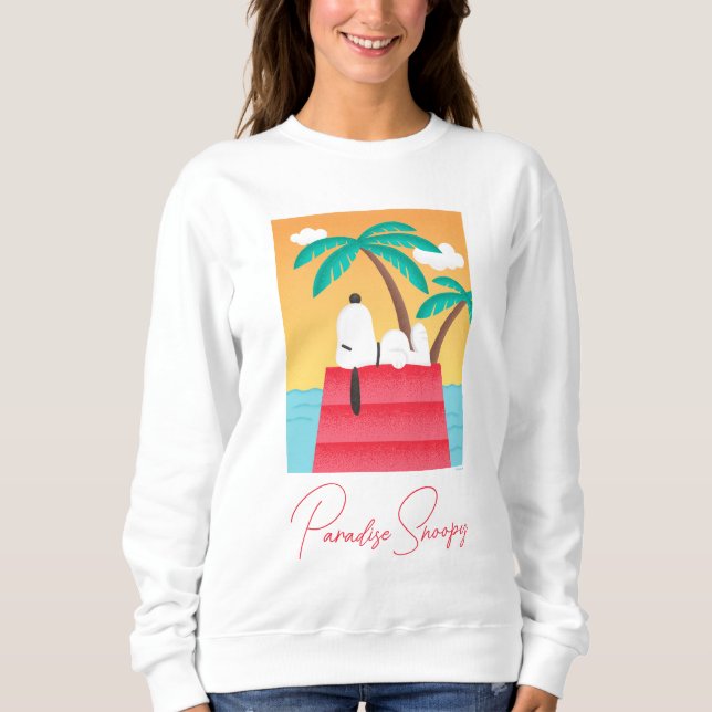 Sweatshirt cacahuètes | Snoopy Tropical Deco Dreams (Devant)