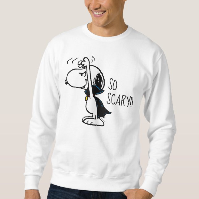 Sweatshirt cacahuètes | Snoopy Vampire effrayant (Devant)