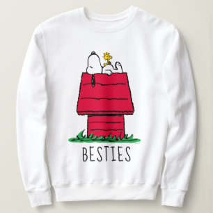 Sweatshirt cacahuètes Snoopy & Woodstock Doghouse