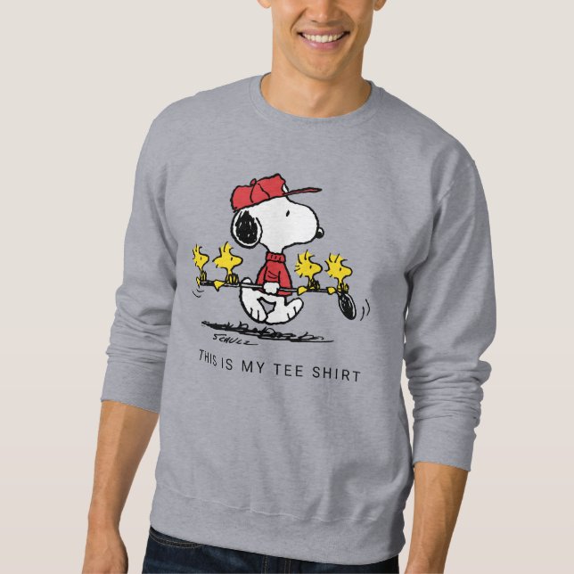 Sweatshirt cacahuètes | Snoopy, Woodstock & Friends Golf (Devant)