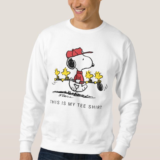 Sweatshirt cacahuètes | Snoopy, Woodstock & Friends Golf (Devant)