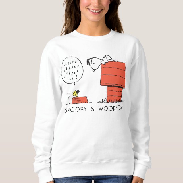 Sweatshirt cacahuètes | Snoopy & Woodstock Plongée sous-marin (Devant)