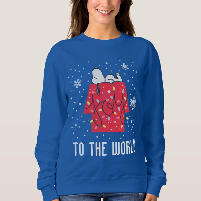 Sweatshirt cacahuètes | Snoopy's Holiday Dreamer (Devant)