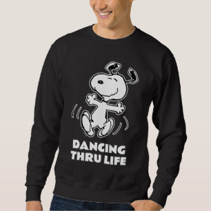 Sweatshirt cacahuètes   Une Danse Heureuse Snoopy