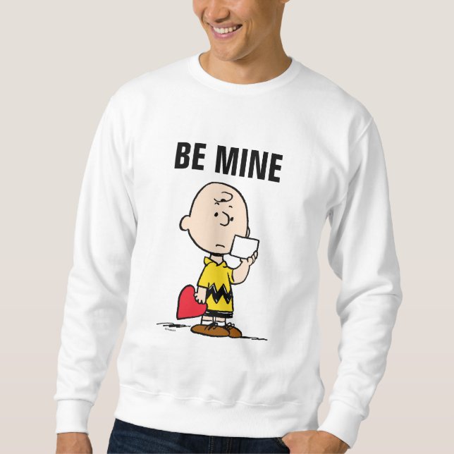 Sweatshirt cacahuètes | Valentine's Day Charlie Brown Valenti (Devant)