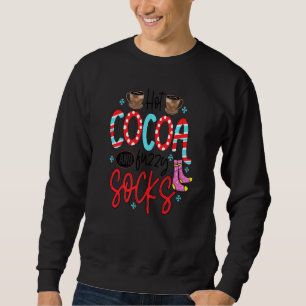 Sweatshirt Cacao Chaud Et Chaussettes Fuzzy