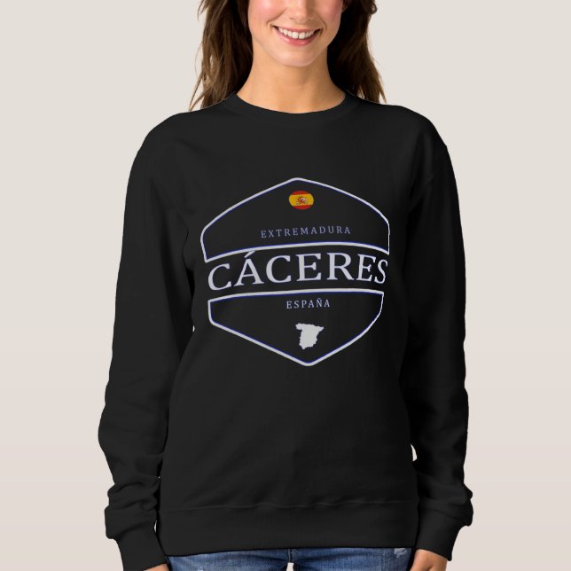 Sweatshirt Cáceres  Extremadura  España (Devant)