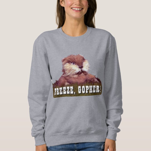 Sweatshirt Caddyshack | Freeze, Gopher ! (Devant)