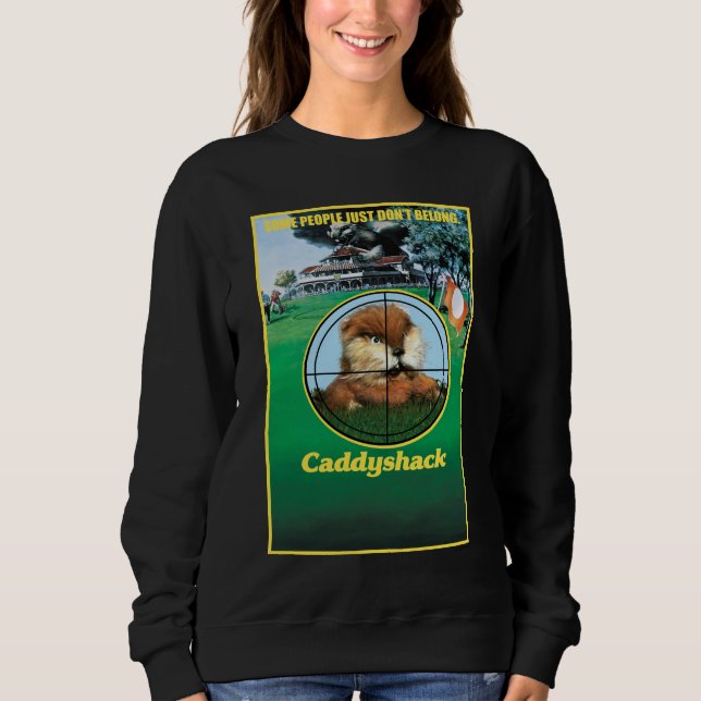 Sweatshirt Caddyshack Poster (Devant)