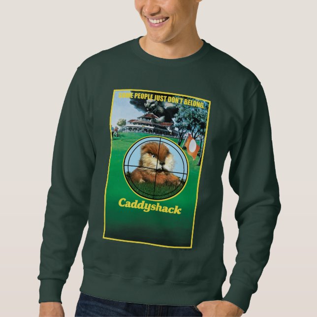 Sweatshirt Caddyshack Poster (Devant)
