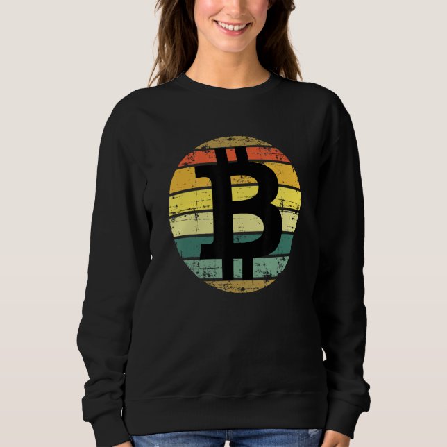 Sweatshirt Cadeau Crypto Maxi BTC HODL Bitcoin_1 (Devant)