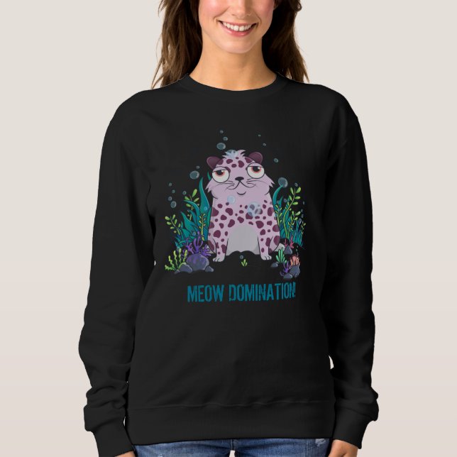 Sweatshirt Cadeau Cryptokitty pour les amateurs de jeux block (Devant)