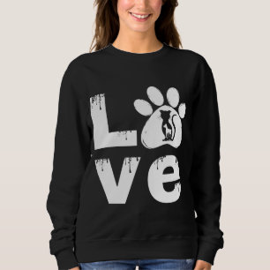 SWEATSHIRT CADEAU D'ANIMAL DE COMPAGNIE PATTE D'AMOUR