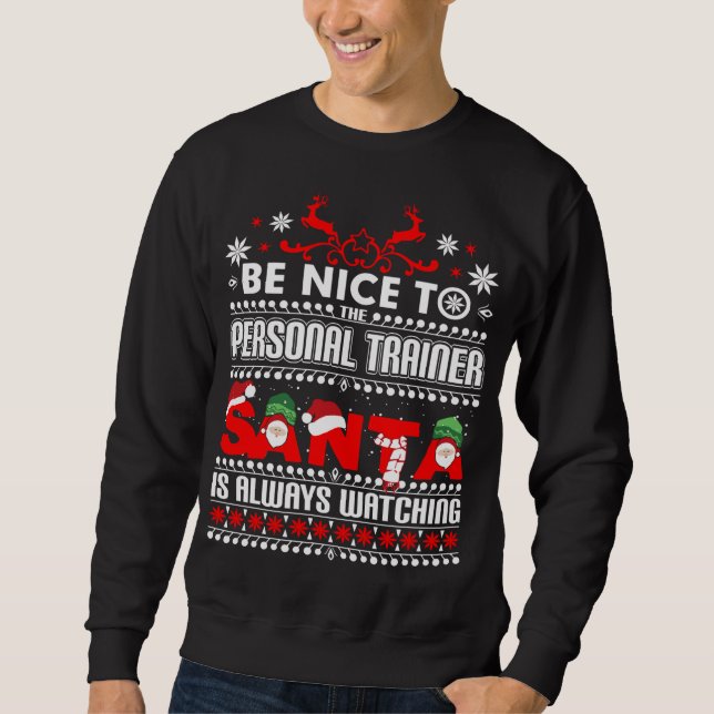 Sweatshirt Cadeau de formation personnelle laide Sweater de N (Devant)