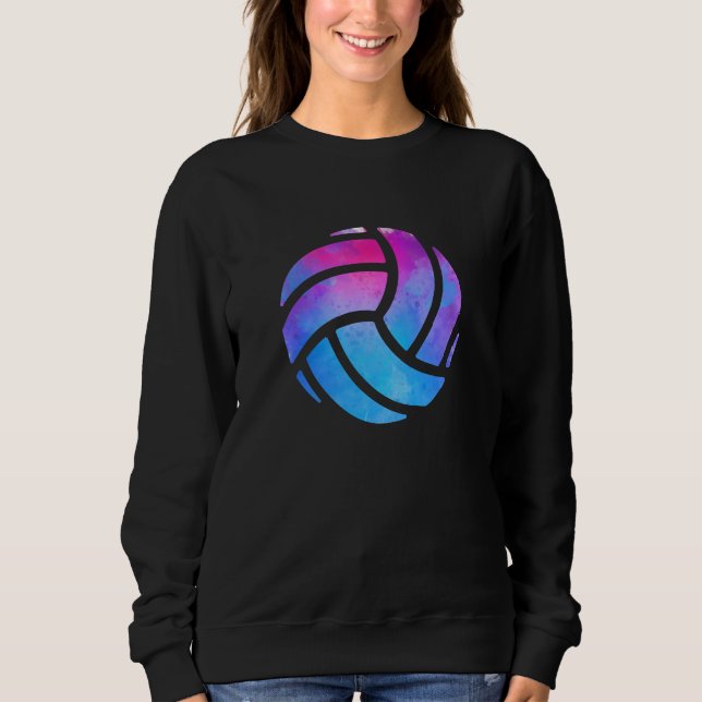 Sweatshirt Cadeau de forme physique de sport de volleyball (Devant)