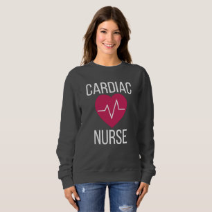 Sweatshirt Cadeau de l'infirmière en cardiologie Cadeau de l'