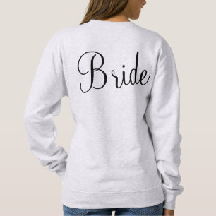Sweatshirt Cadeau de mariée personnalisée Nom personnalisé pr