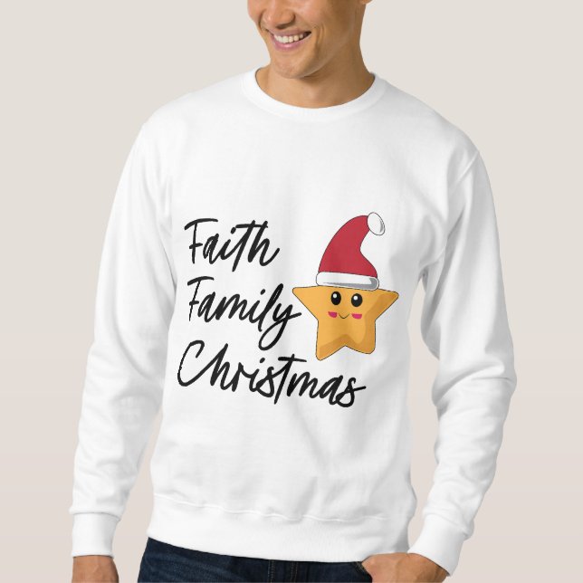 Sweatshirt Cadeau de Noël (Devant)