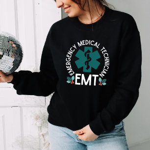 Sweatshirt Cadeau de Noël d'urgence pour les techniciens d'ur