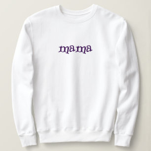 Sweatshirt Cadeau de t-shirt maman moderne simple pour la mei