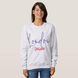 Sweatshirt Cadeau de voyage commémoratif Londres, Angleterre,