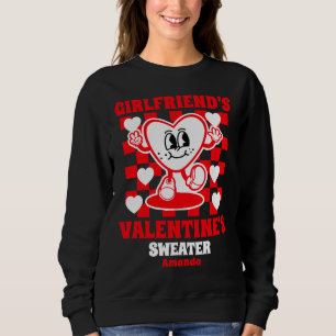 Sweatshirt Cadeau personnalisé de la Saint-Valentin de la pet