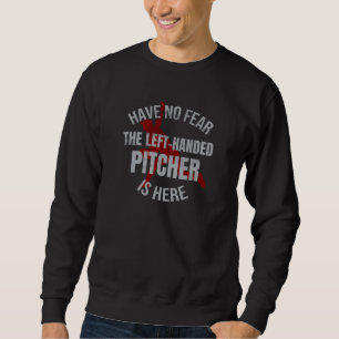 Sweatshirt Cadeau Pitcher à main gauche Lefcher Pitcher Bas