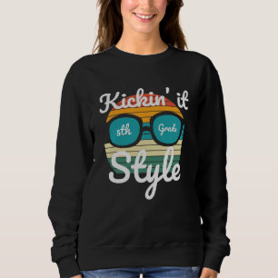 Sweatshirt Cadeau pour élève de 5e rentrée scolaire