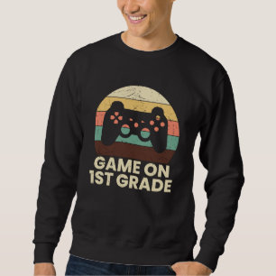Sweatshirt Cadeau Rétro pour Élève de Première Année pour la