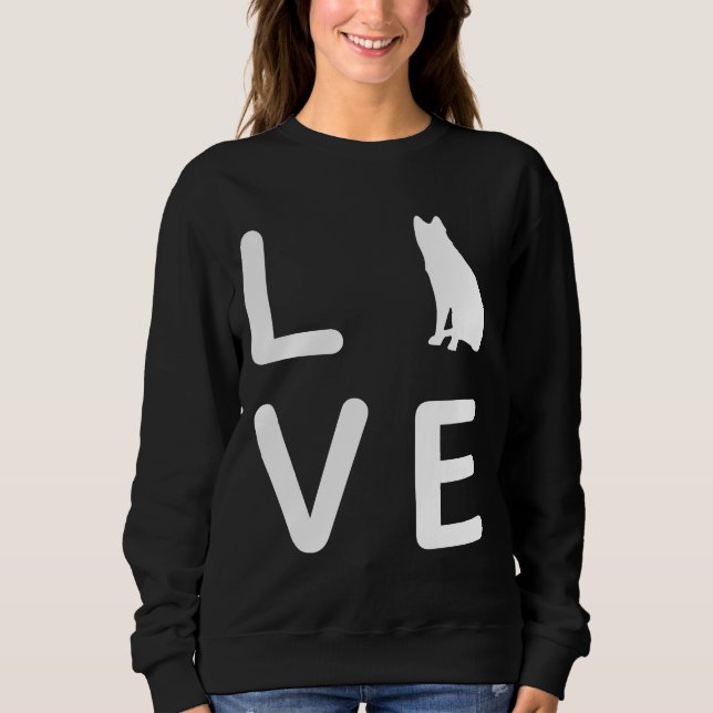 Sweatshirt Cadeau Sibérien Husky (Devant)