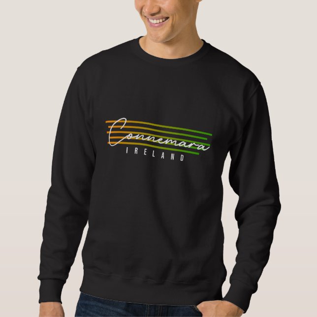 Sweatshirt Cadeau Souvenir Connemara Irlande (Devant)
