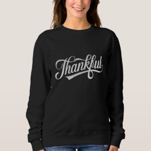 Sweatshirt Cadeau vintage de Thanksgiving de remerciement d'a