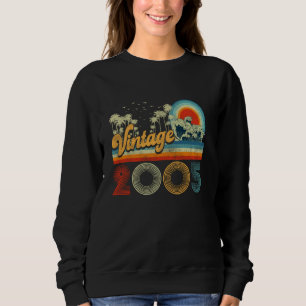 Sweatshirt Cadeaux 20 Ans Faits En 2005 20e Naissance