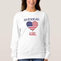 Cadeaux 4 juillet mignons pour femmes American Gir