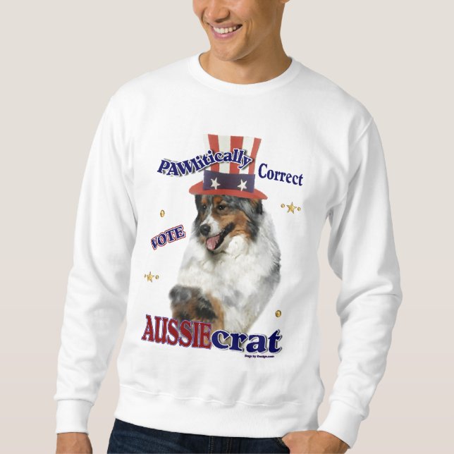 Sweatshirt Cadeaux australiens de berger (Devant)