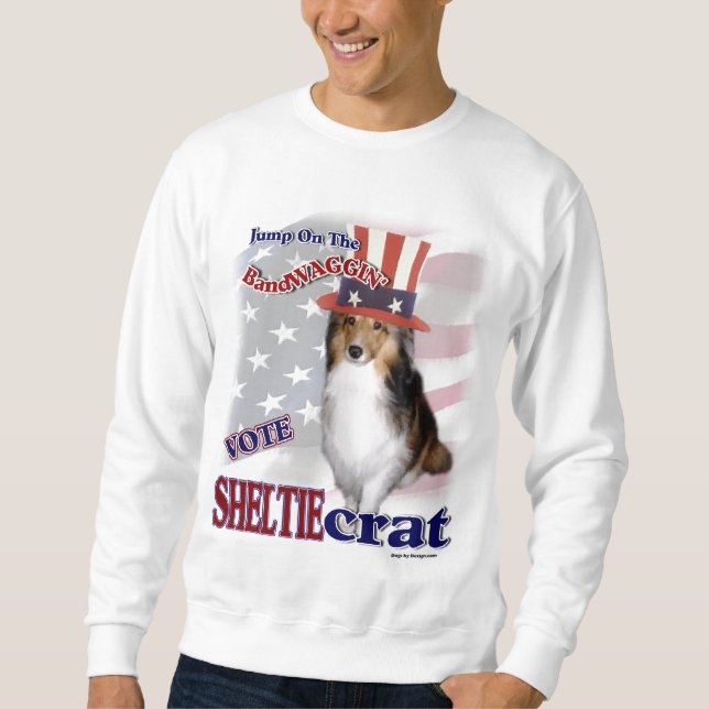 Sweatshirt Cadeaux de CHIEN DE BERGER de SHETLAND (Devant)