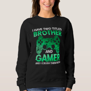 Sweatshirt Cadeaux de joueur vidéo pour garçons adolescents d