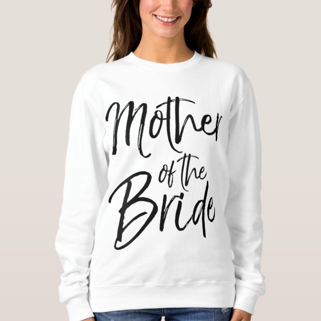 Sweatshirt Cadeaux de la fête de la nuptiale mariage pour mam (Devant)
