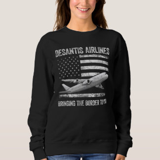 Sweatshirt Cadeaux DeSantis Airlines Funny DeSantis Airlines_