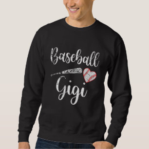 Sweatshirt Cadeaux drôles de baseball vintage Baseball Gigi