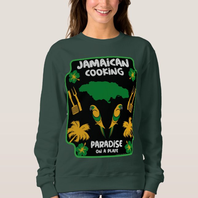Sweatshirt Cadeaux en Cuisine jamaïcaine (Devant)