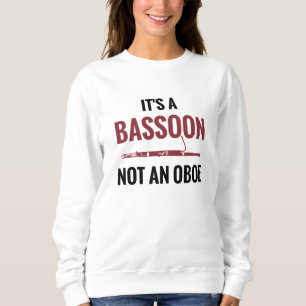 Sweatshirt Cadeaux Vintages de Bassoon Cadeaux de Bassoon Pl
