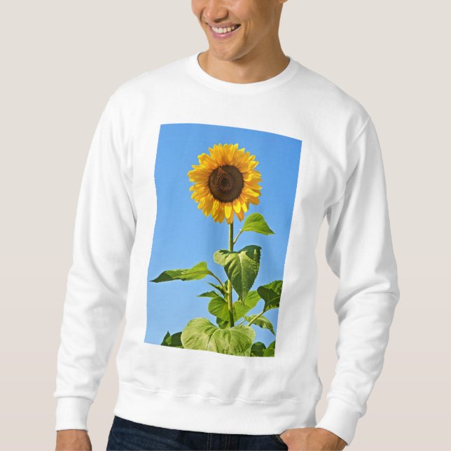 Sweatshirt cadran de tournesol (Devant)