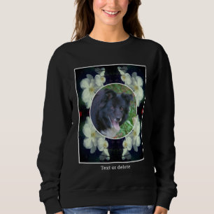 Sweatshirt Cadre Fleurs Clematis Créez Votre Propre Animal Ph